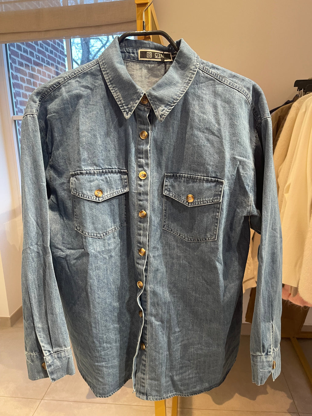 Oversized hemd "Jeans lover"