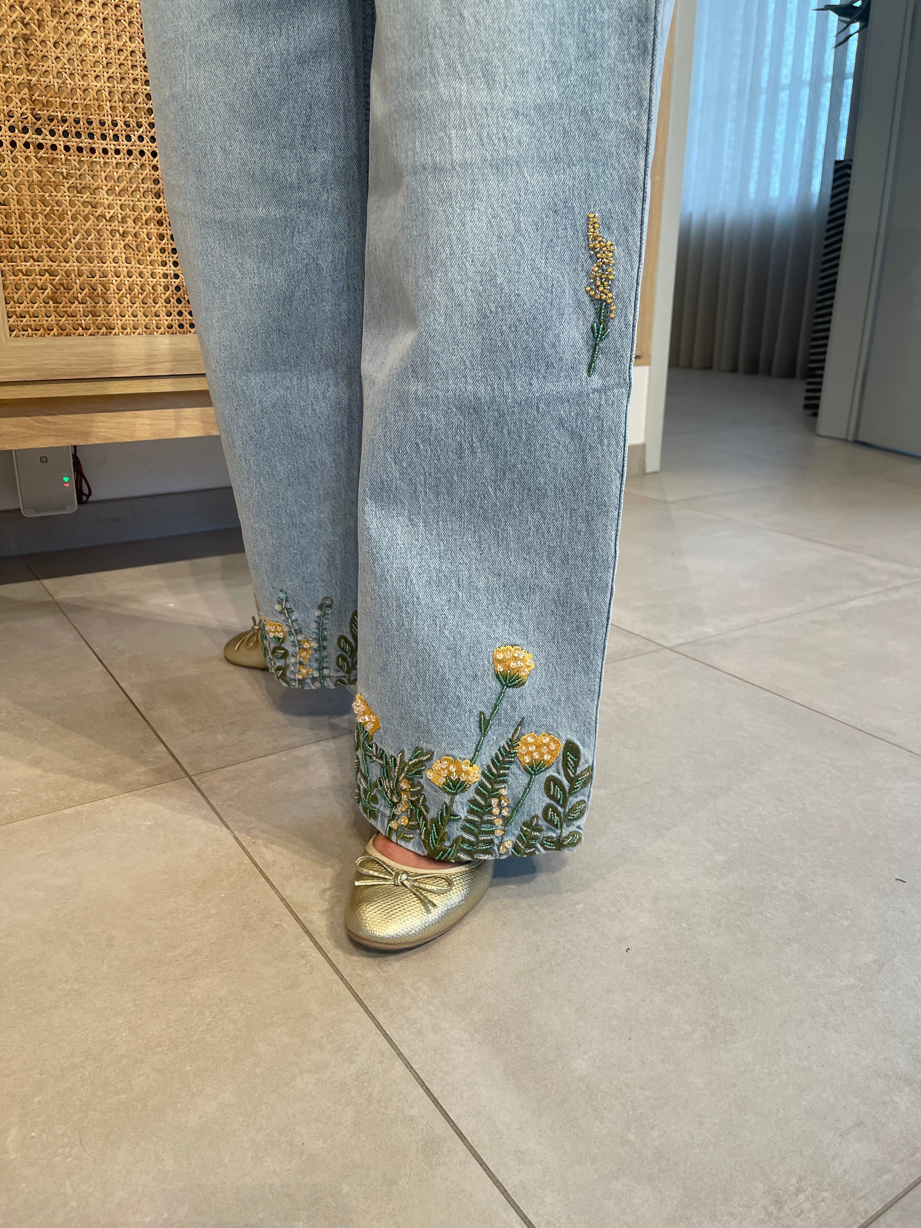 Jeans "Flower"