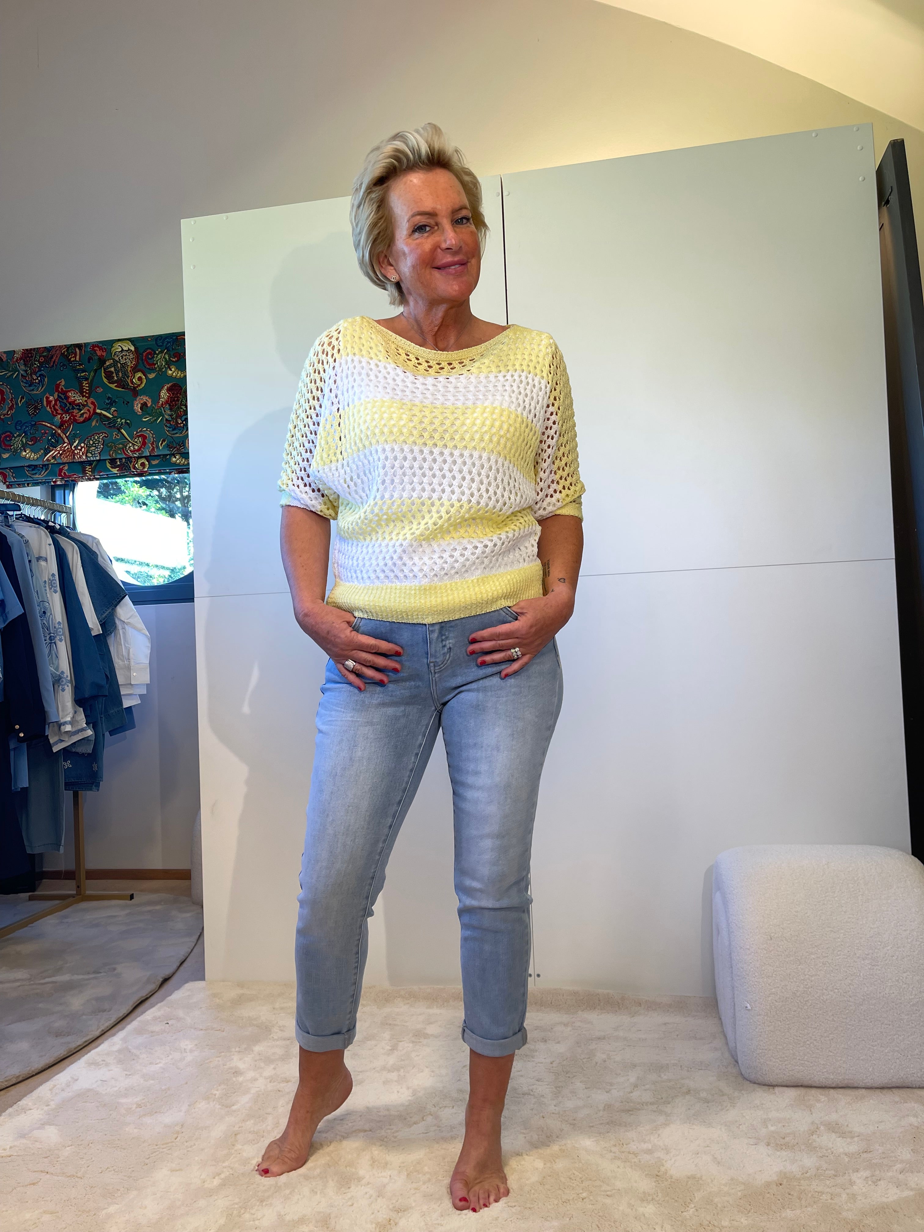 Broek "Toxic Blue"