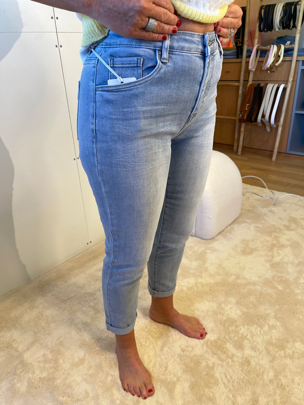Broek "Toxic Blue"