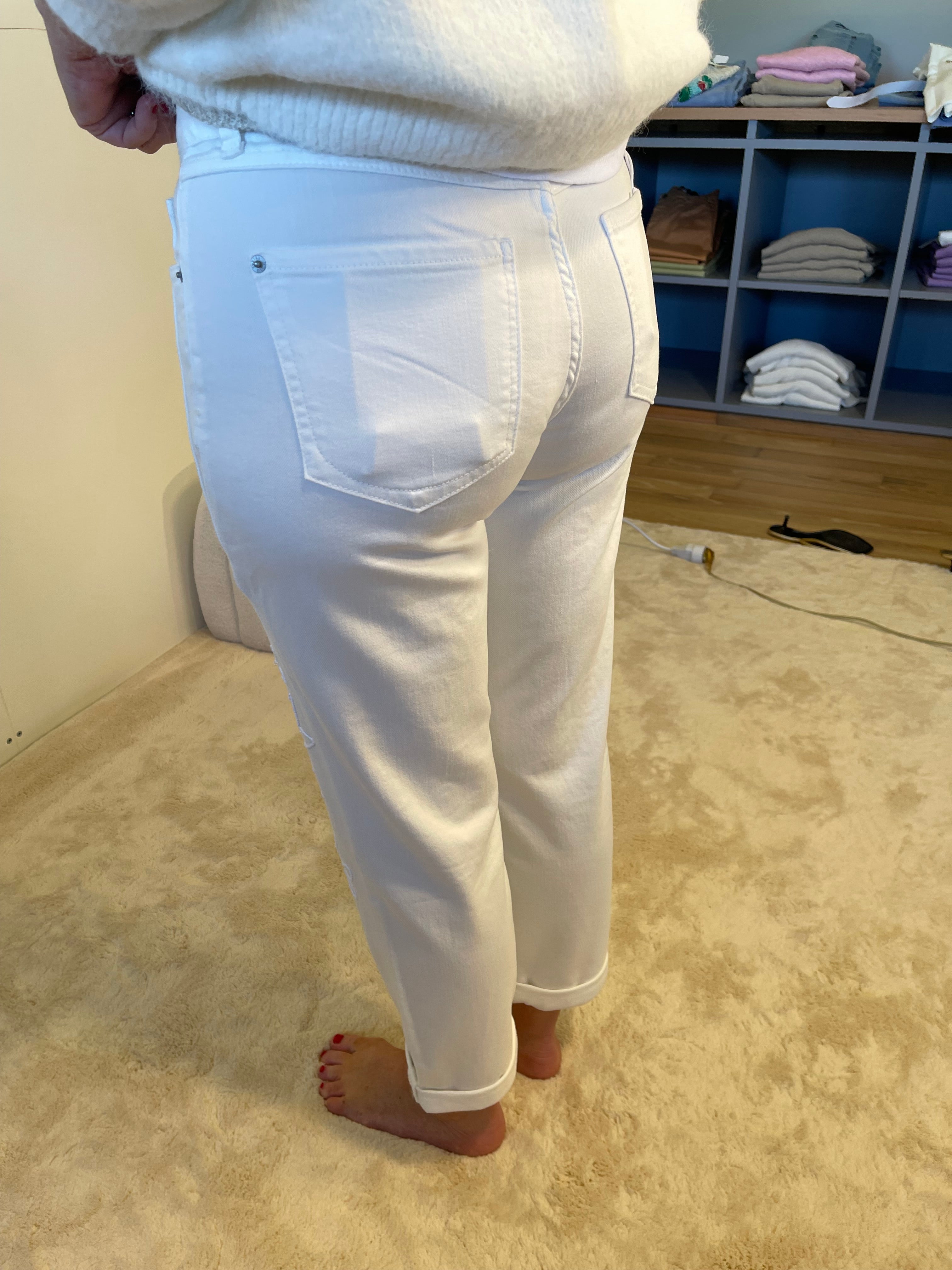 Broek "Toxic White"